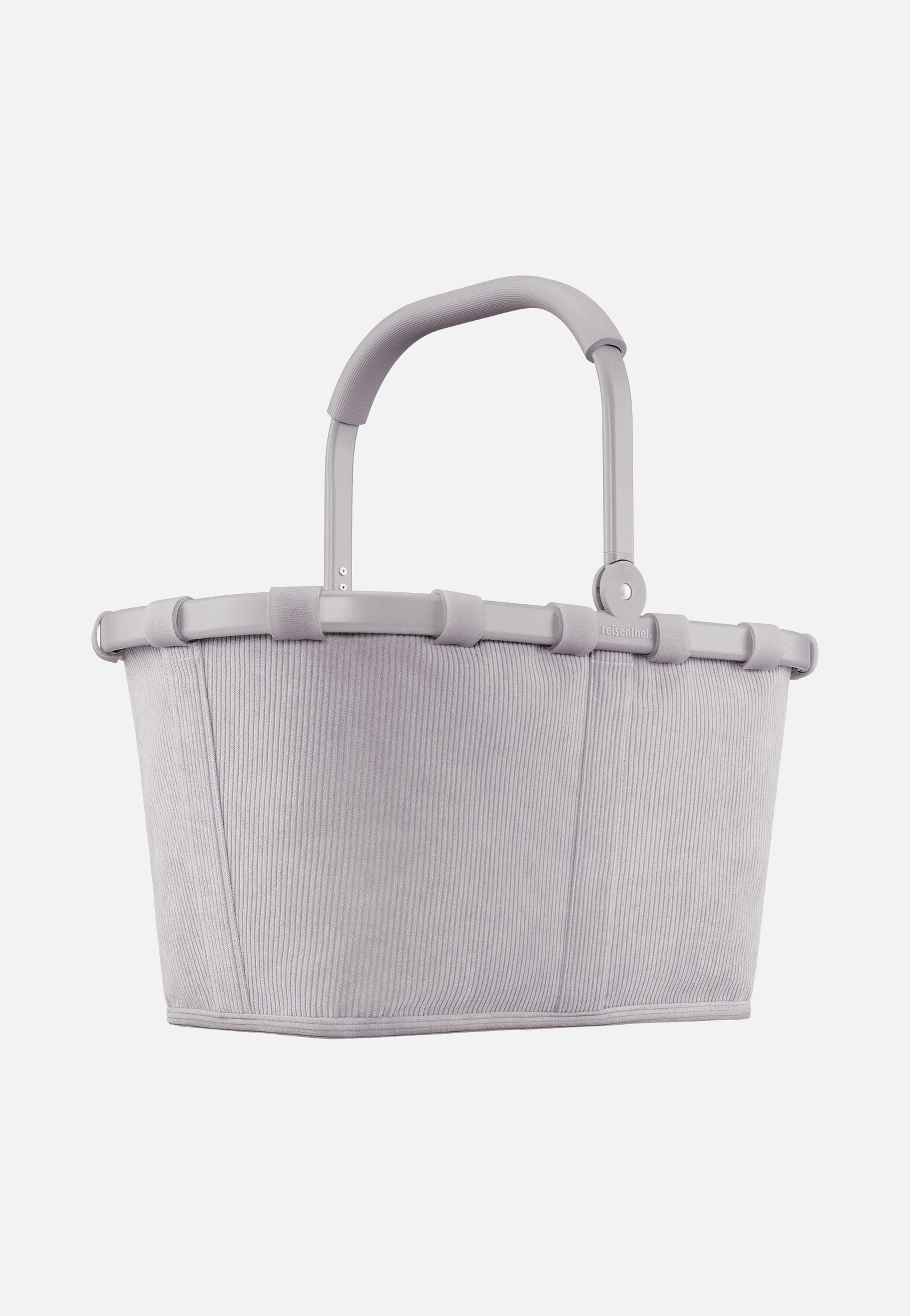Carrybag Cord Grey - Einkaufskorb