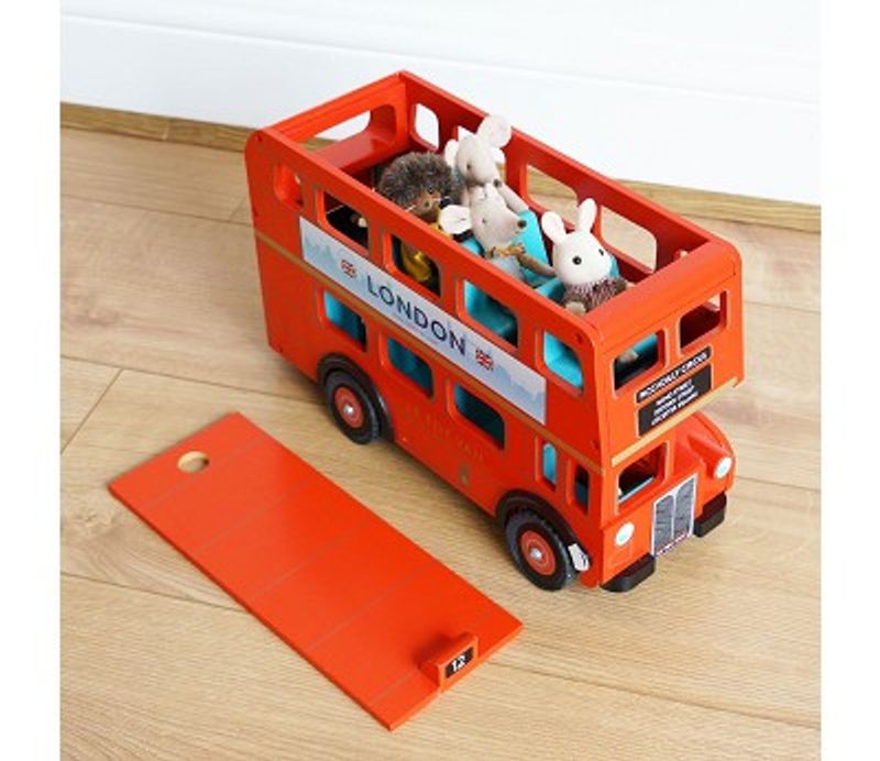 Le Toy Van London Buss, Lekebil i Tre