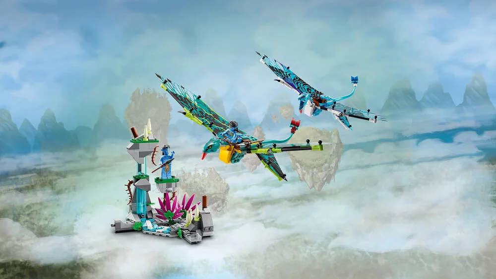 LEGO® AVATAR 75572 - LE PREMIER VOL EN BANSHEE DE JAKE ET NEYTIRI