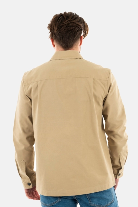 chemise barbour newport st17 washed stone