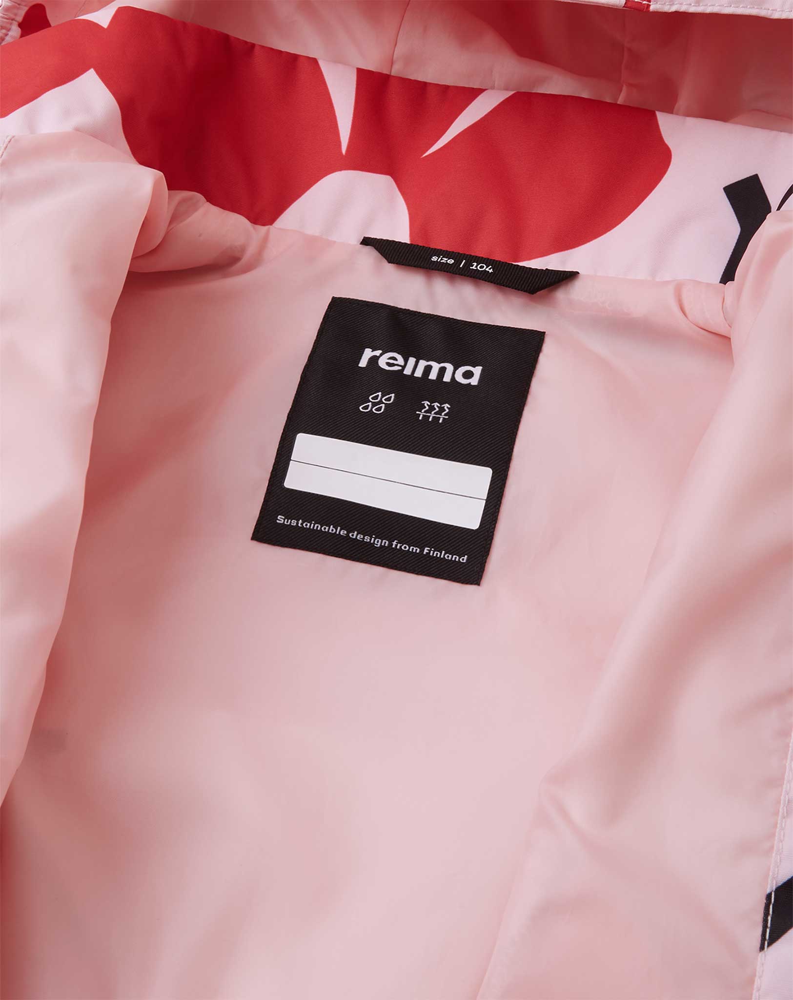 Reimatec® Funktionsjacke ANISE BLUMEN in pale rose