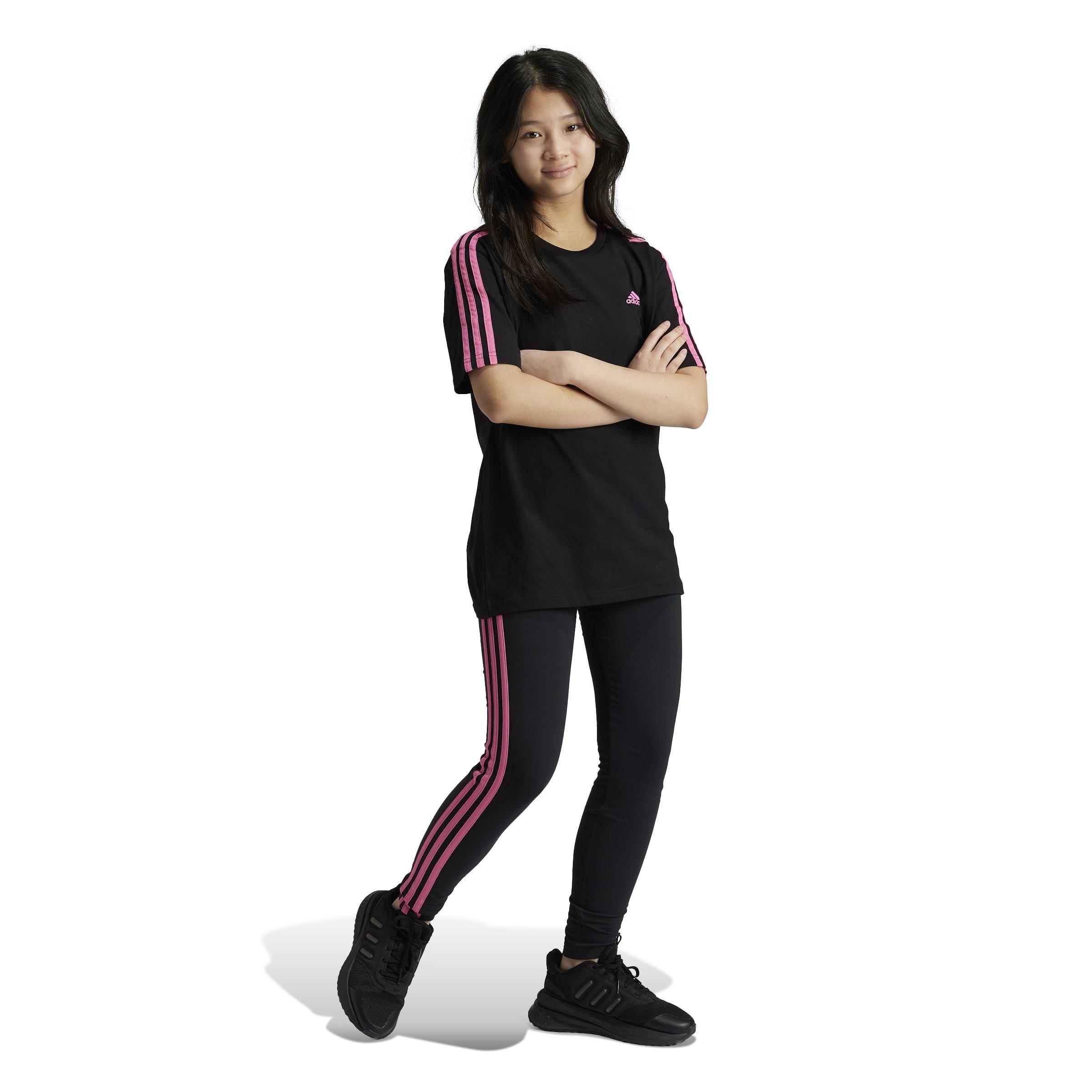 adidas Girls Essentials 3-Stripes Leggings