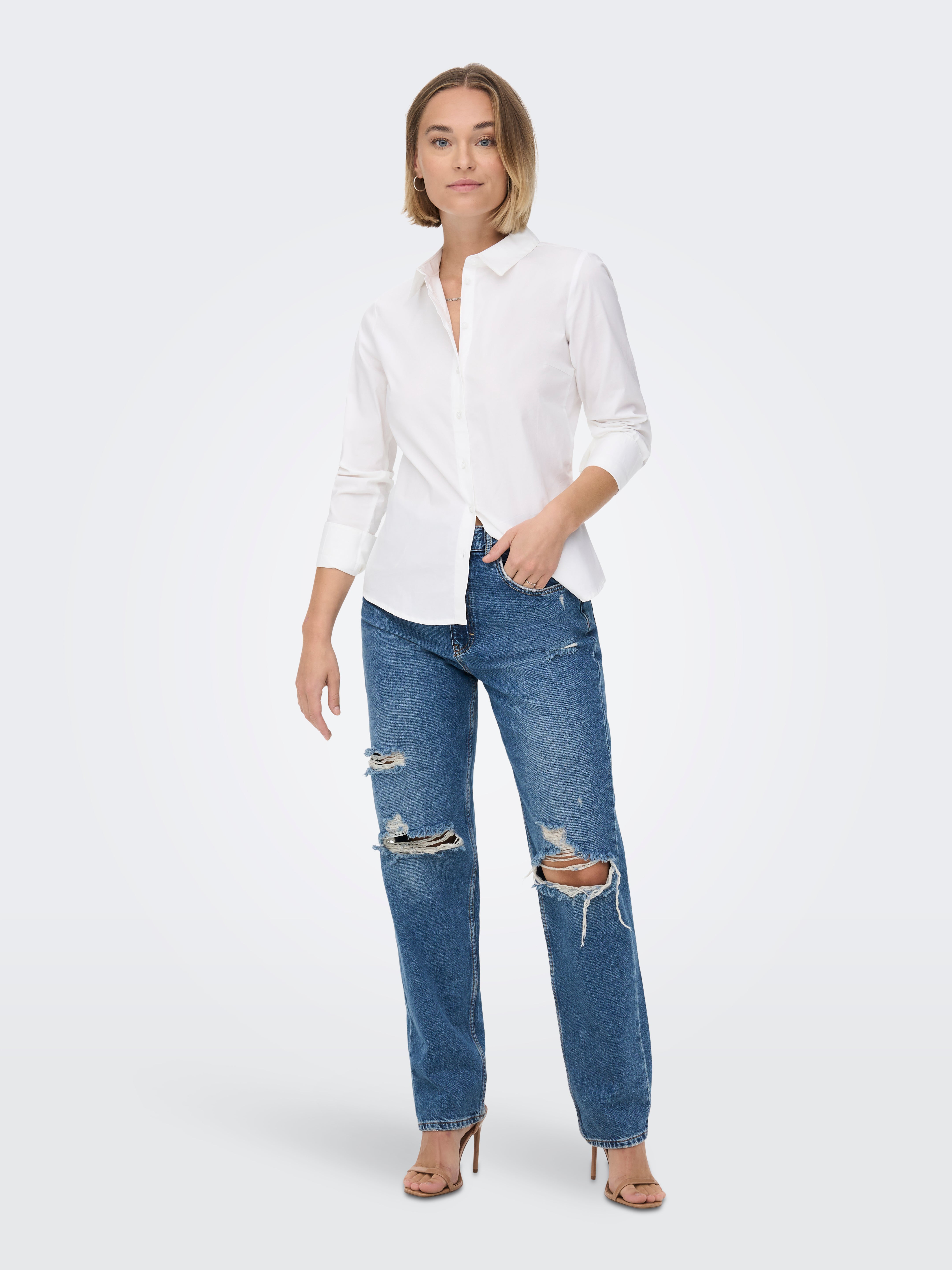 ONLFRIDA Hemd White