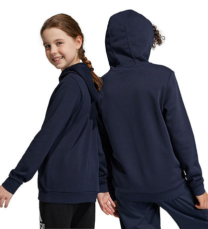 adidas Performance Kapuzenpullover - U BL - Navy/Weiß