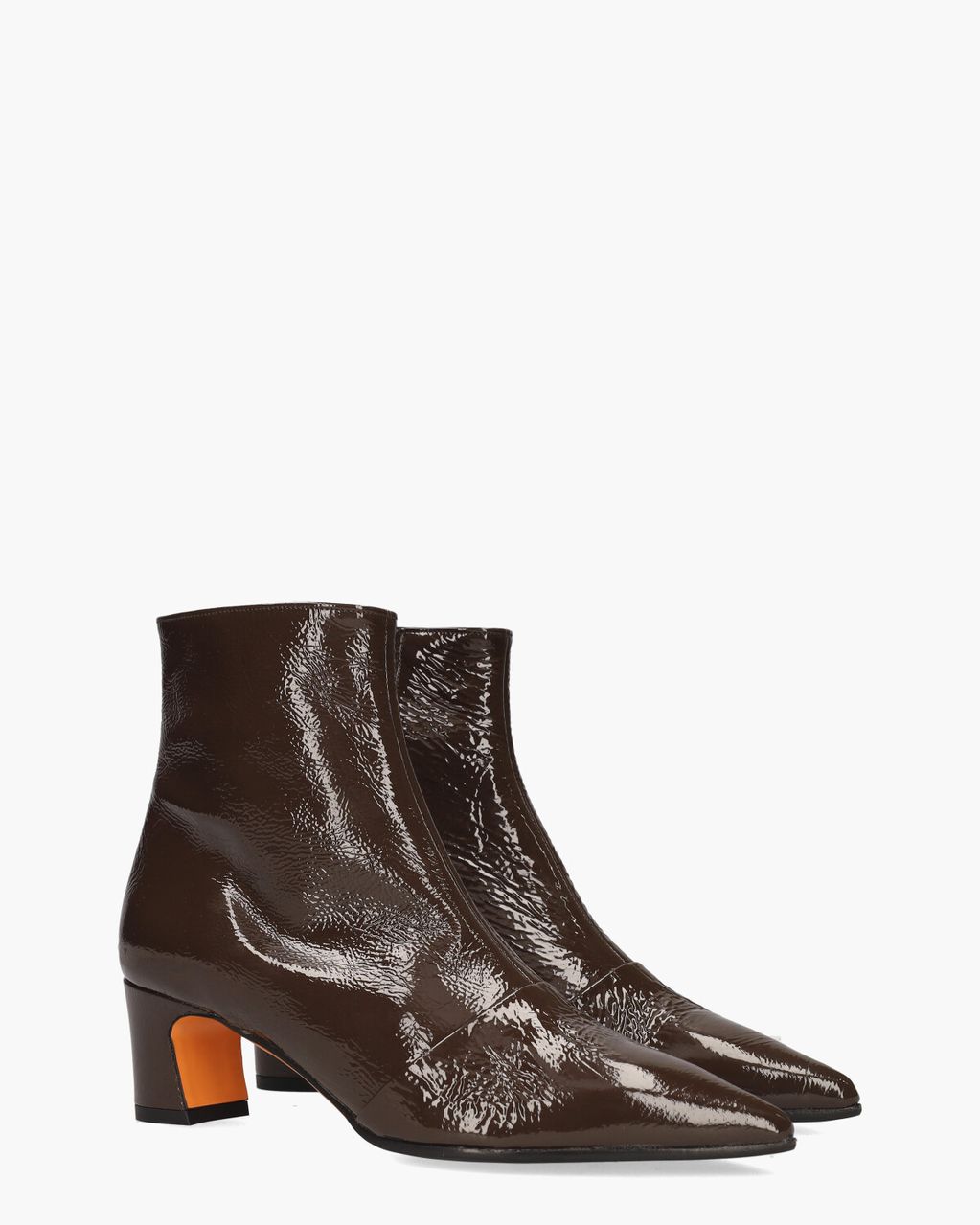 Kroll Kim 2G Donkerbruin Dames Enkelboots