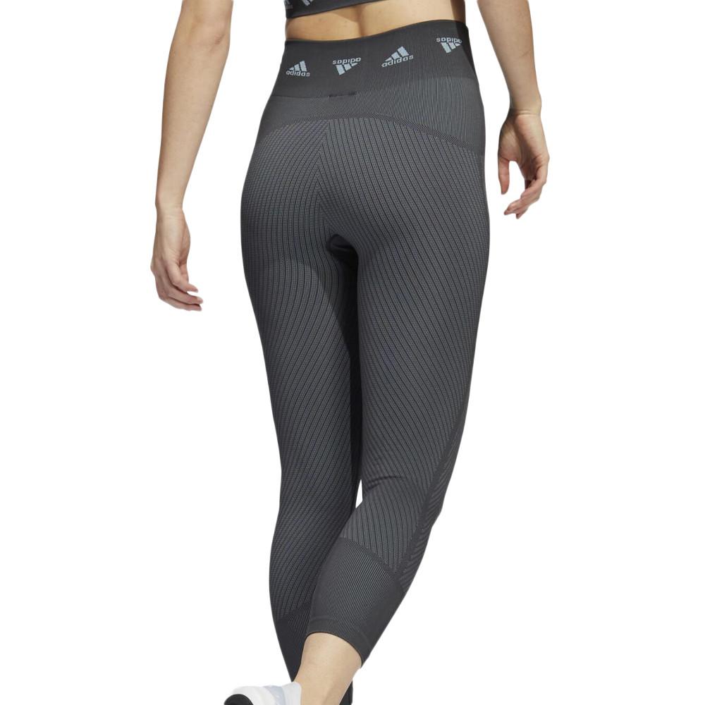 Adidas Legging Gris Femme Adidas Ak Brnd 7/8t