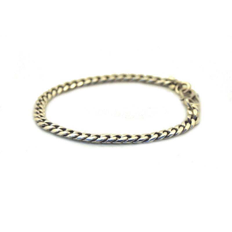 Bracelet souple chaine gourmette