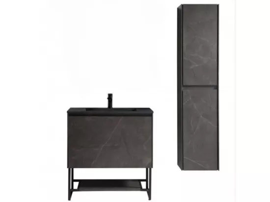 Ensemble meuble de salle de bain 90 cm Aquabella
