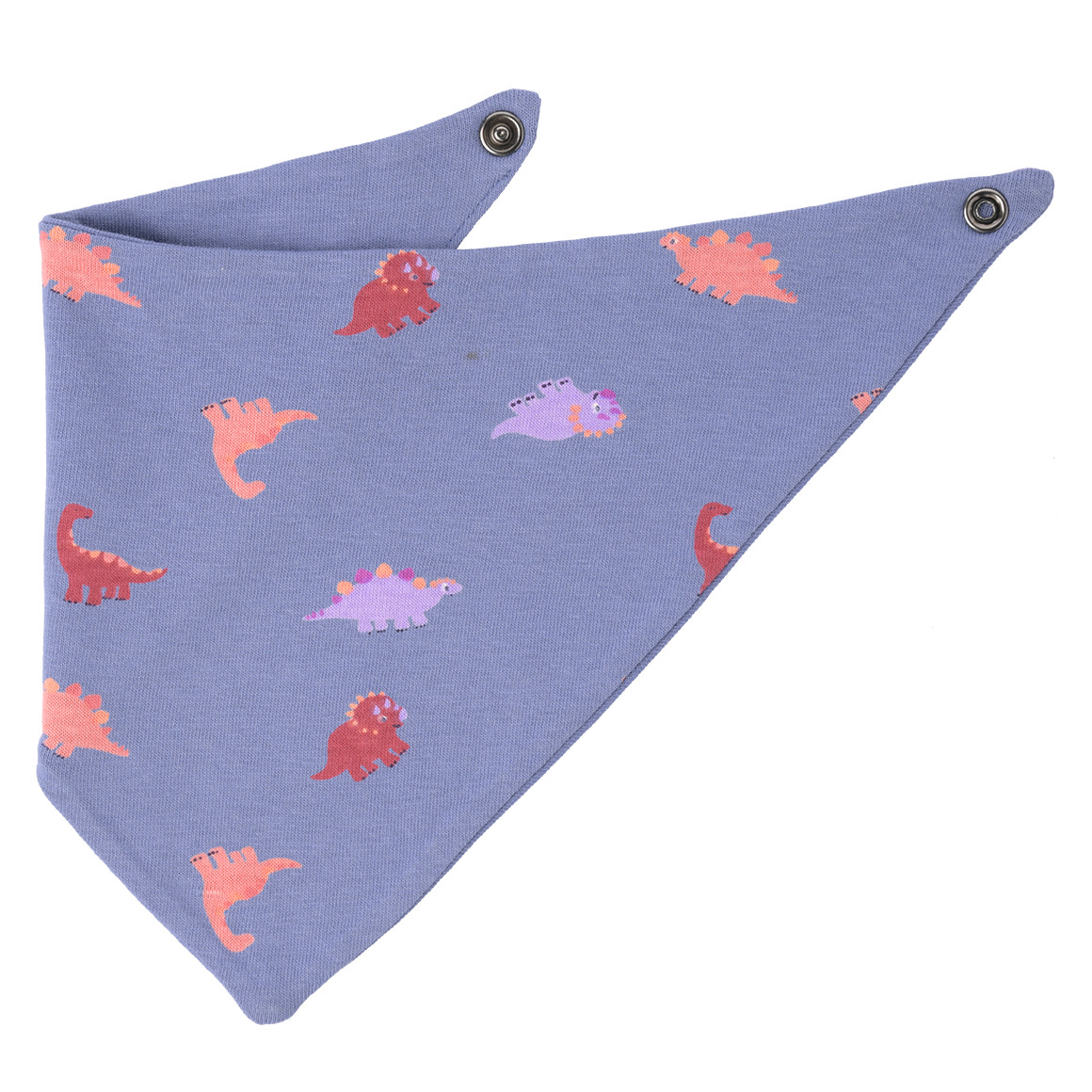 Topomini Baby Bandana mit Dino-Motiven lila
