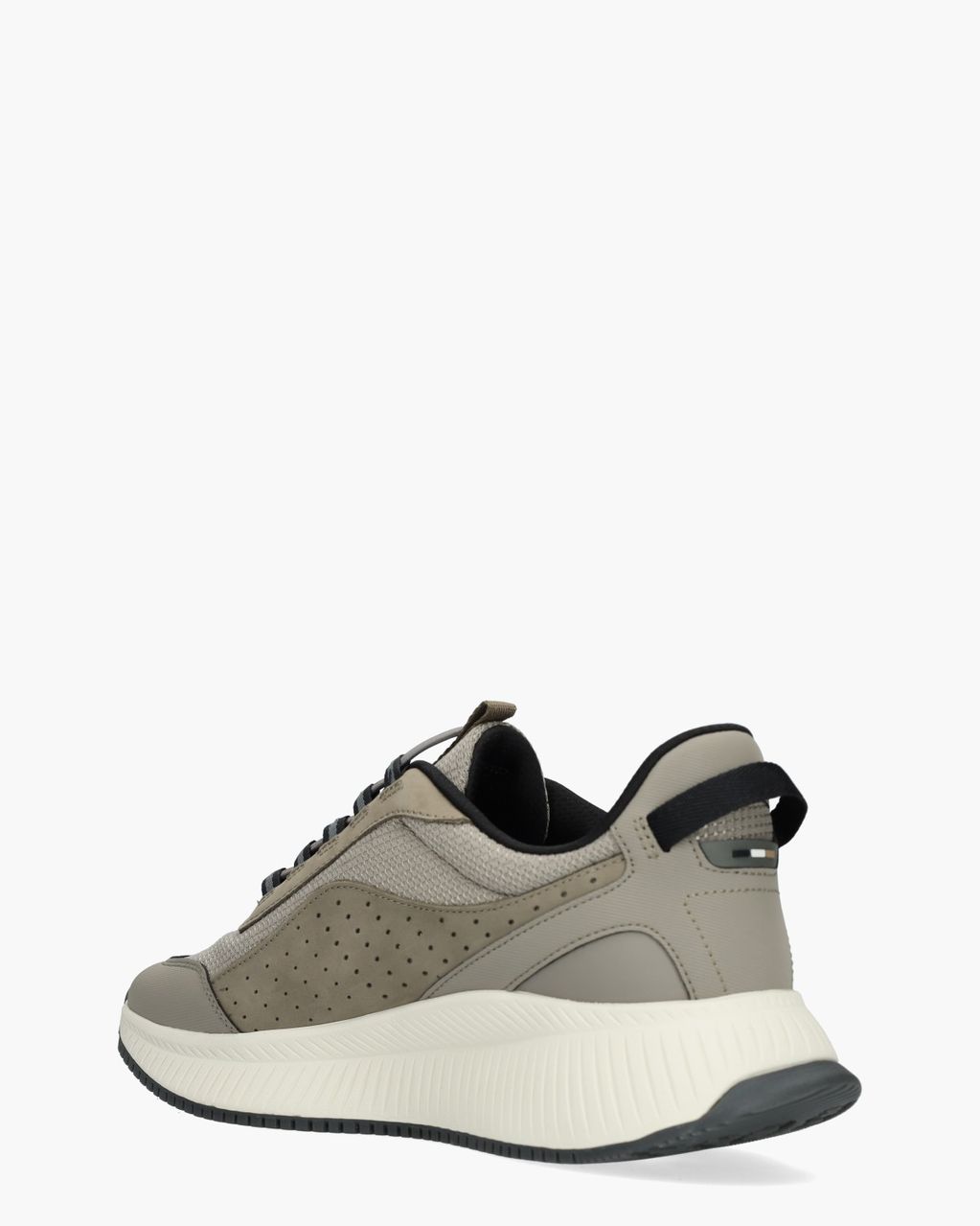 Boss TTNM EVO Grijs/Khaki Herensneakers