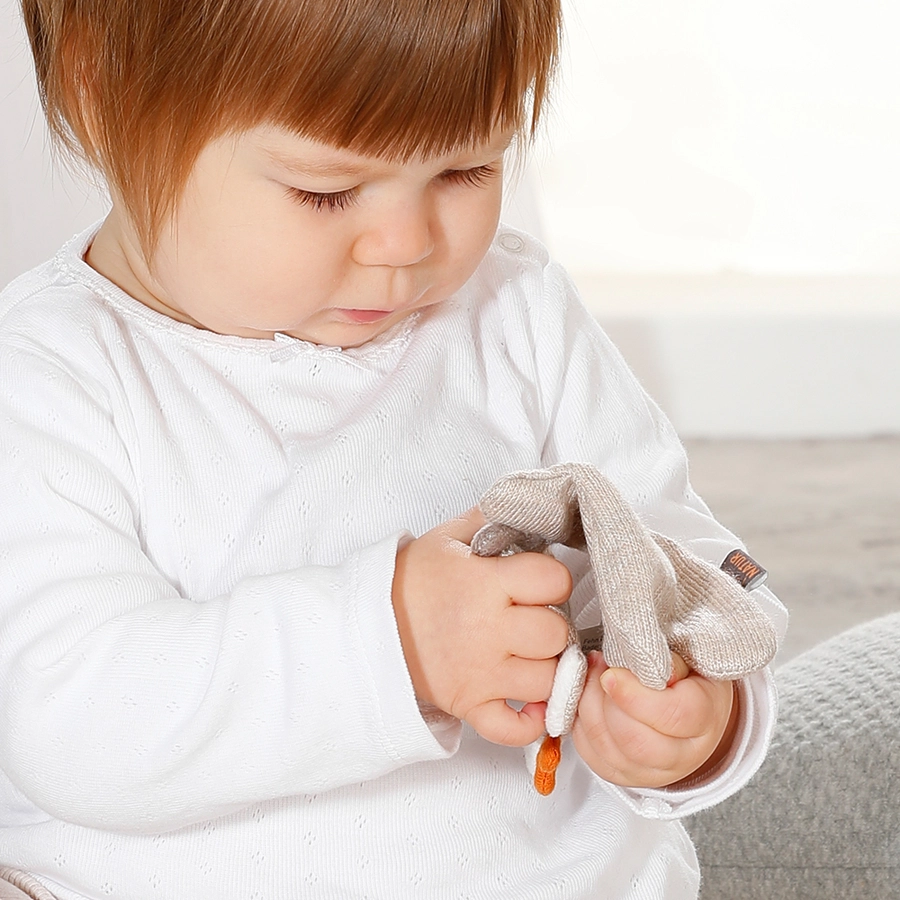 fehn® Knister-Teddy fehnNATUR