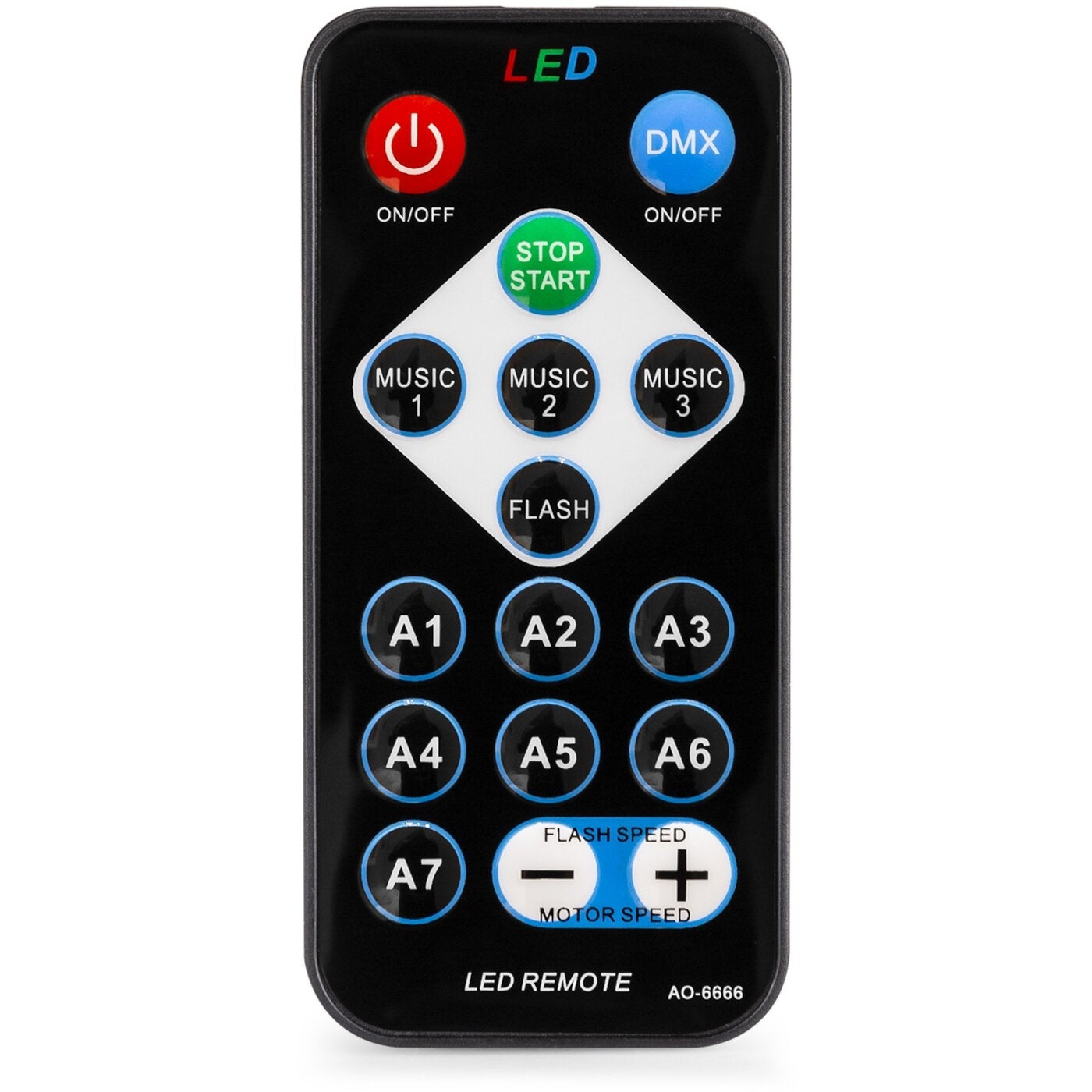 BeamZ JB60R Jelly Ball 6-kleurig LED-lichteffect DMX