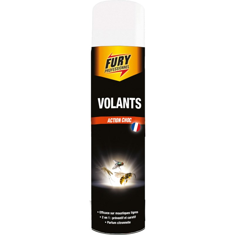 Insecticide Fury - tous volants - Aérosol de 400 ml