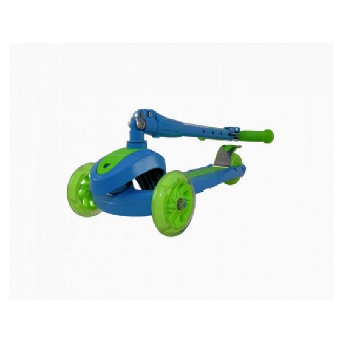 Trottinette magic scooter bleu-vert