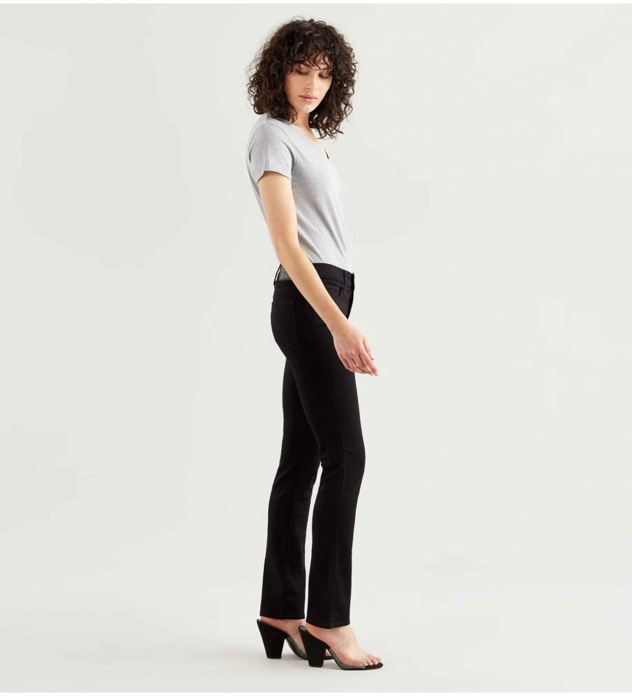Calça jeans Levi's Slimming 312 preta