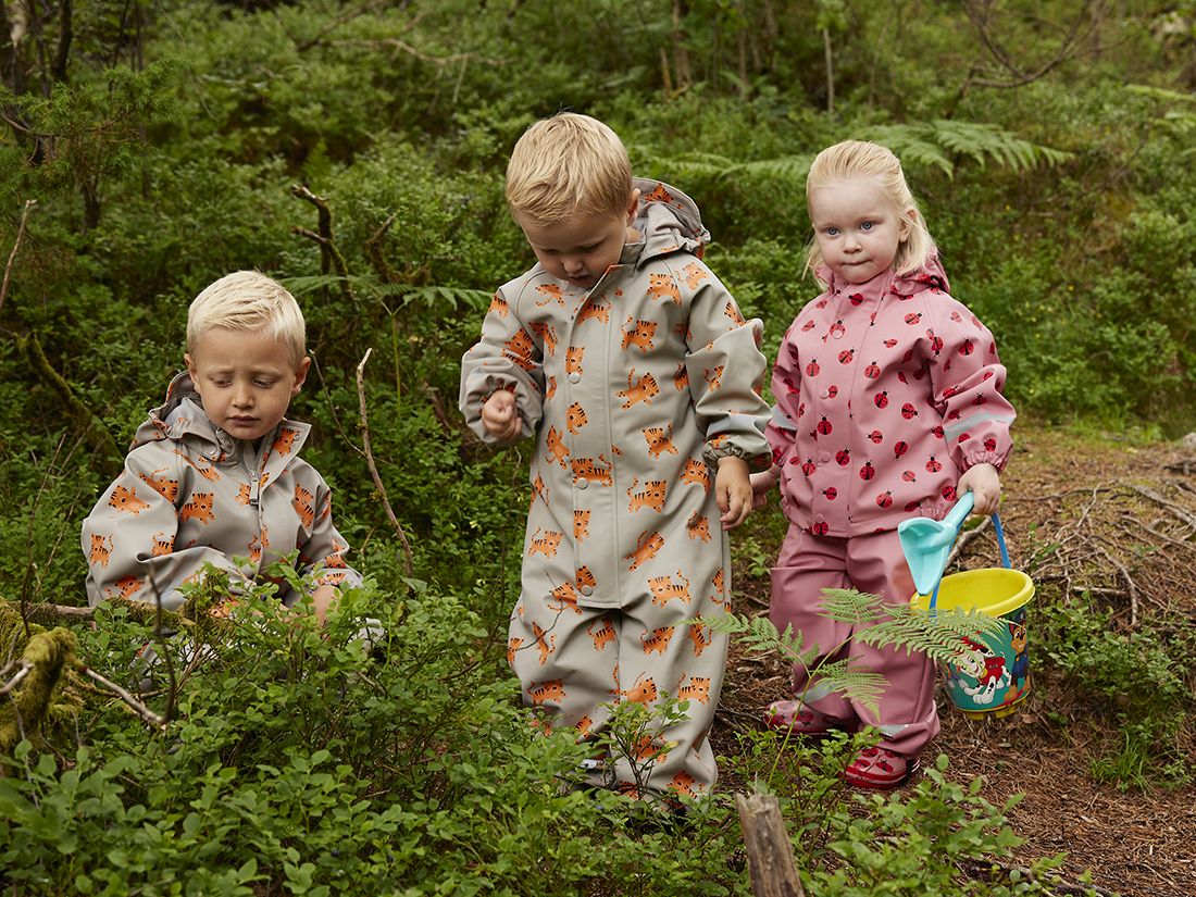 Regnbukse med seler Pøse