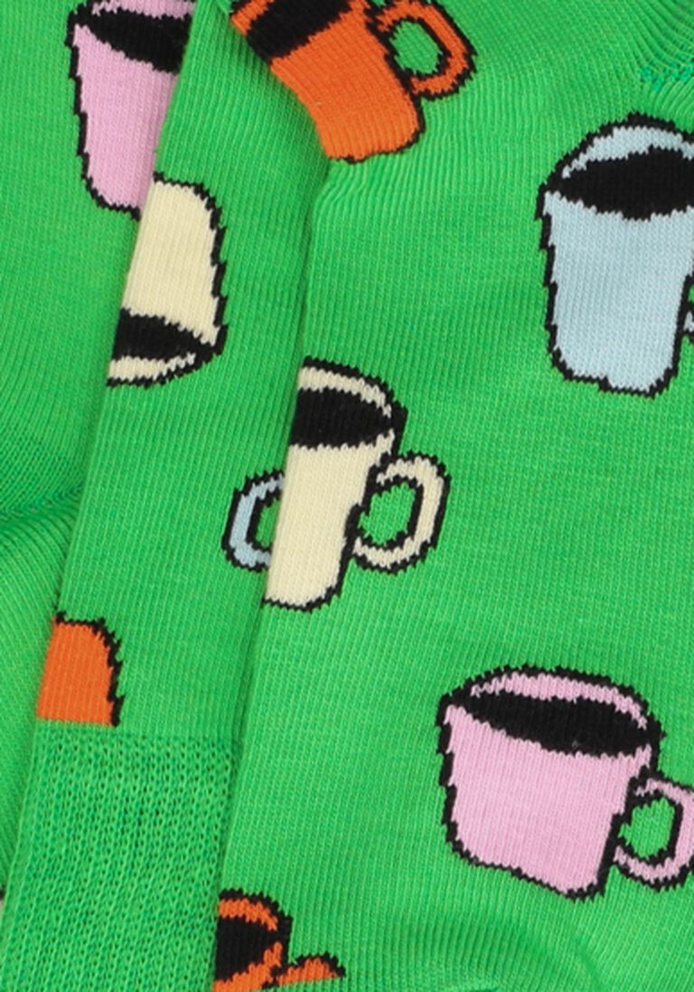 HAPPY SOCKS groene happy socks sokken my cup of tea