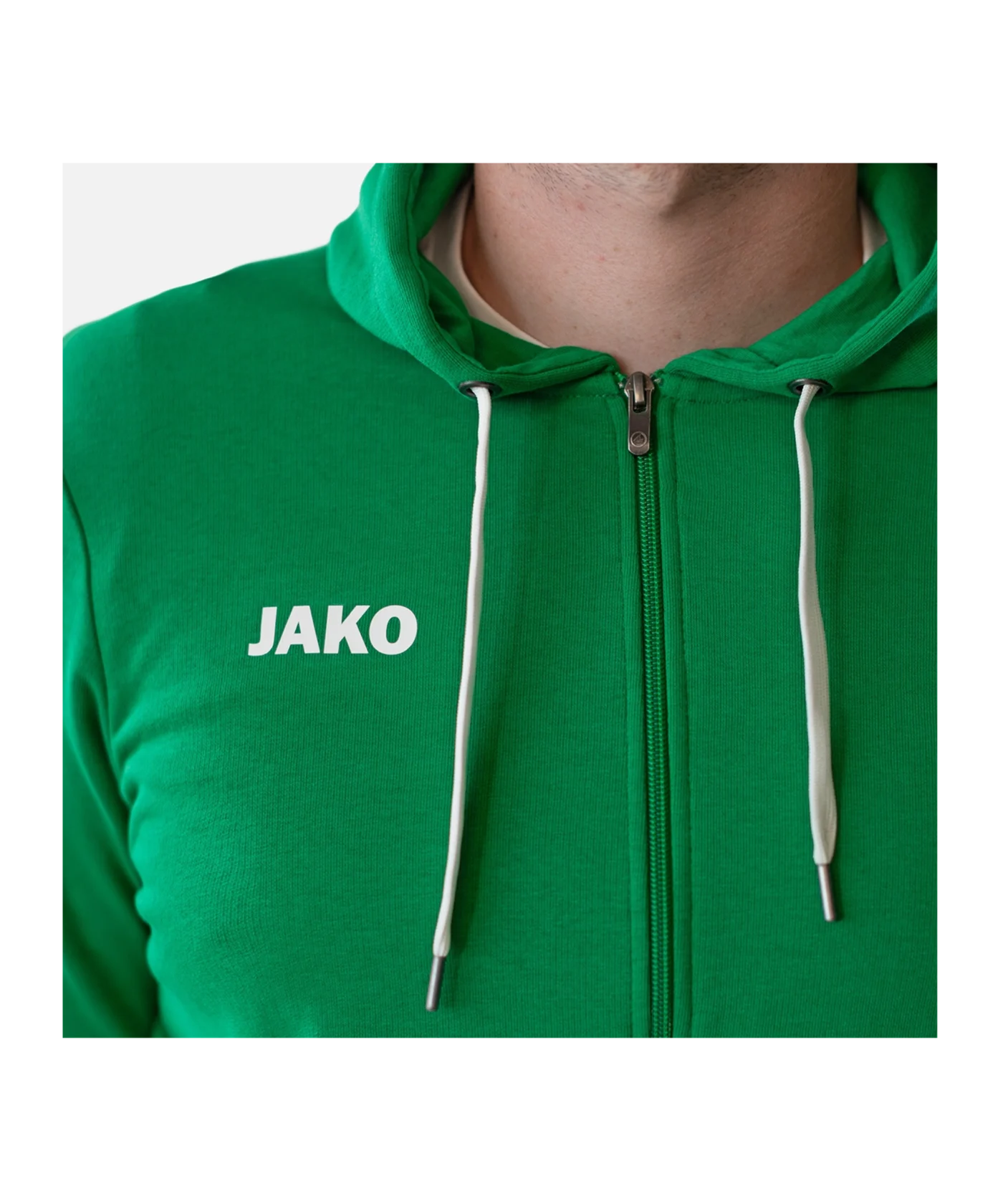 JAKO Base Kapuzenjacke Grün F06