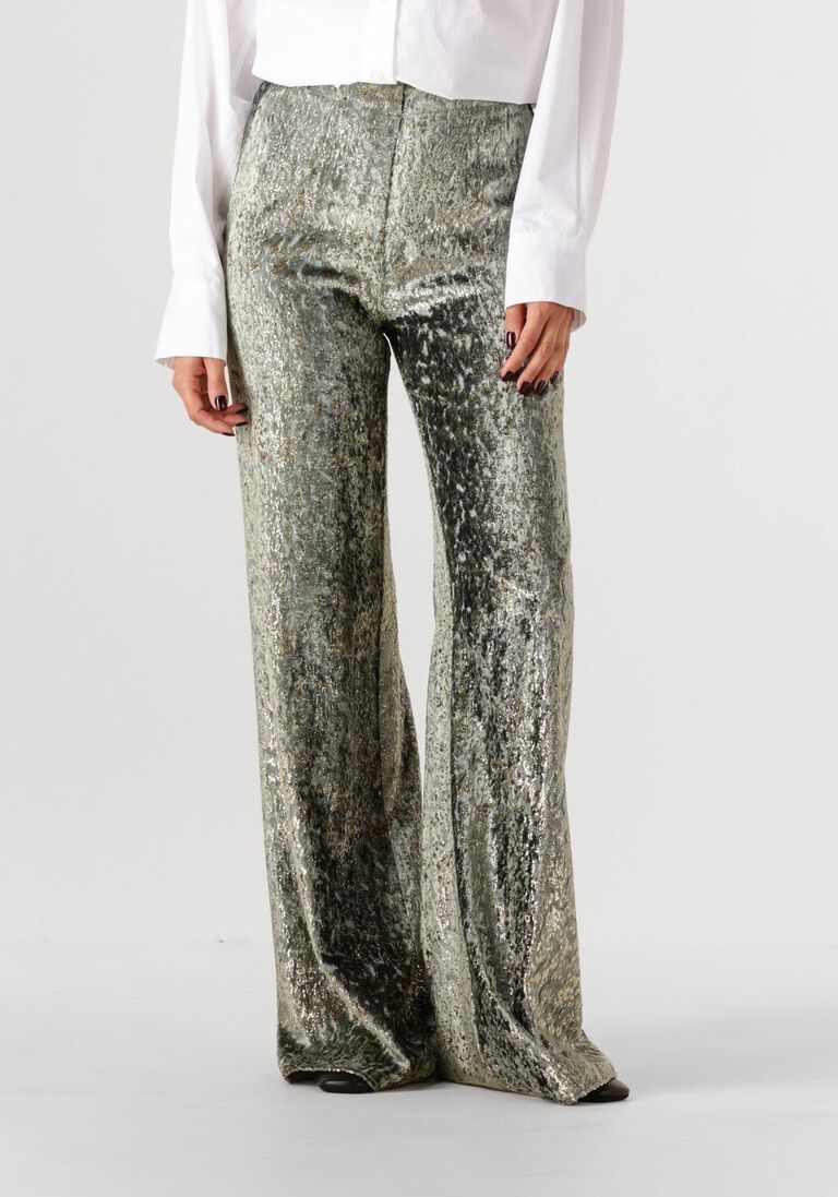 multi forte forte wijde broek en reve fil-coup' flare pants