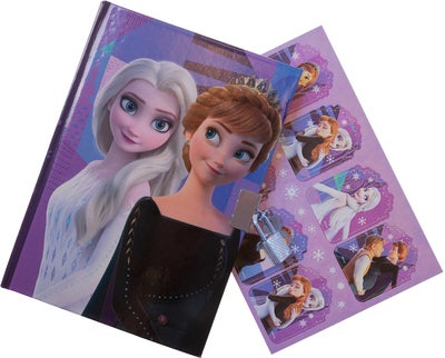 Disney Frozen Dagbok med Lås & Pennal