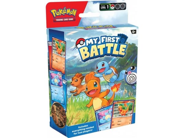 Pokémon Tcg-kort Min første kamp Charmander / Squirtle