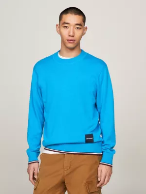 Suéter Hilfiger Monotype Relaxed Tipped