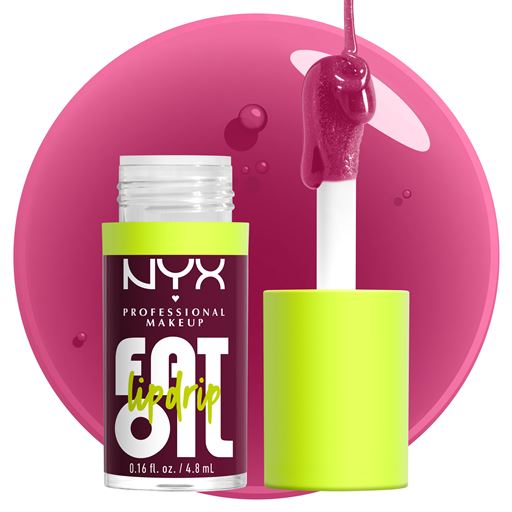 NYX Professional Makeup Fat Oil Lip Drip, 04 Thats Chic
