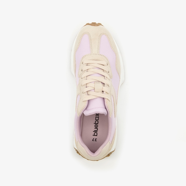 Blue Box dames sneakers met lila