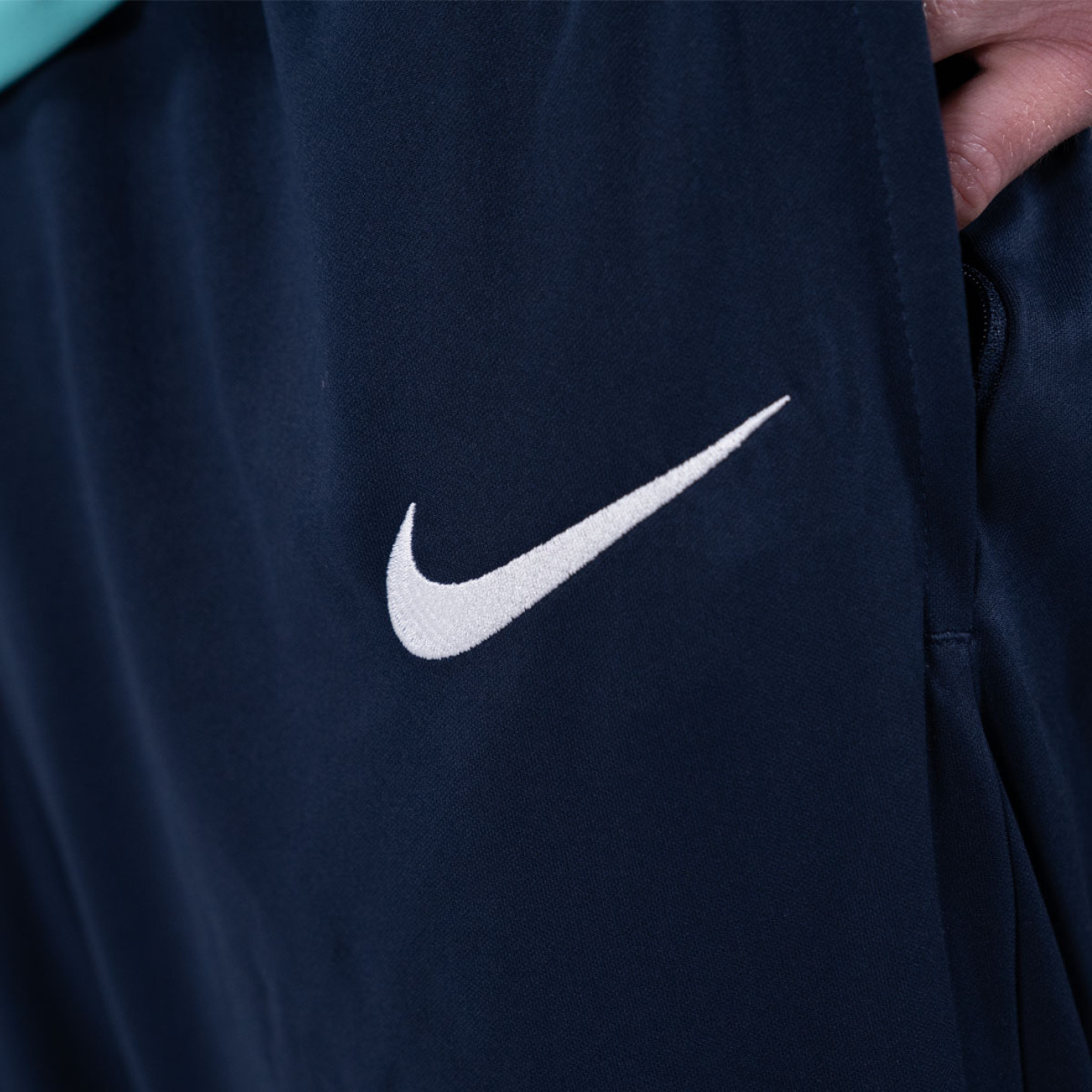 Nike KNVB Scheidsrechters Trainingsbroek 2024-2026 Donkerblauw Wit