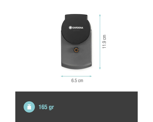 GARDENA smart Power adapter stekker - Compatibel met SMART HOME van hornbach
