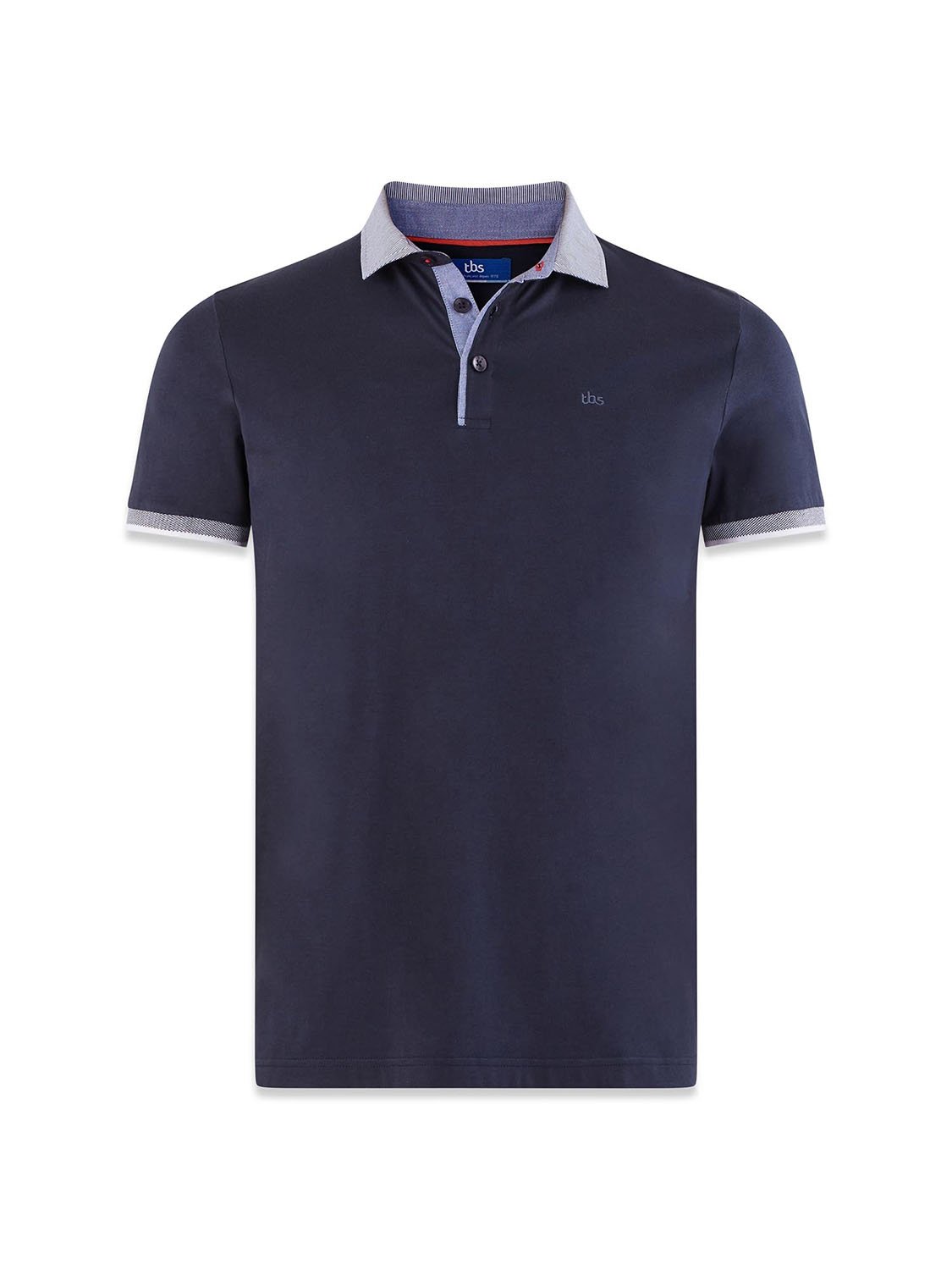 Polo Homme Manches Courtes Marine
