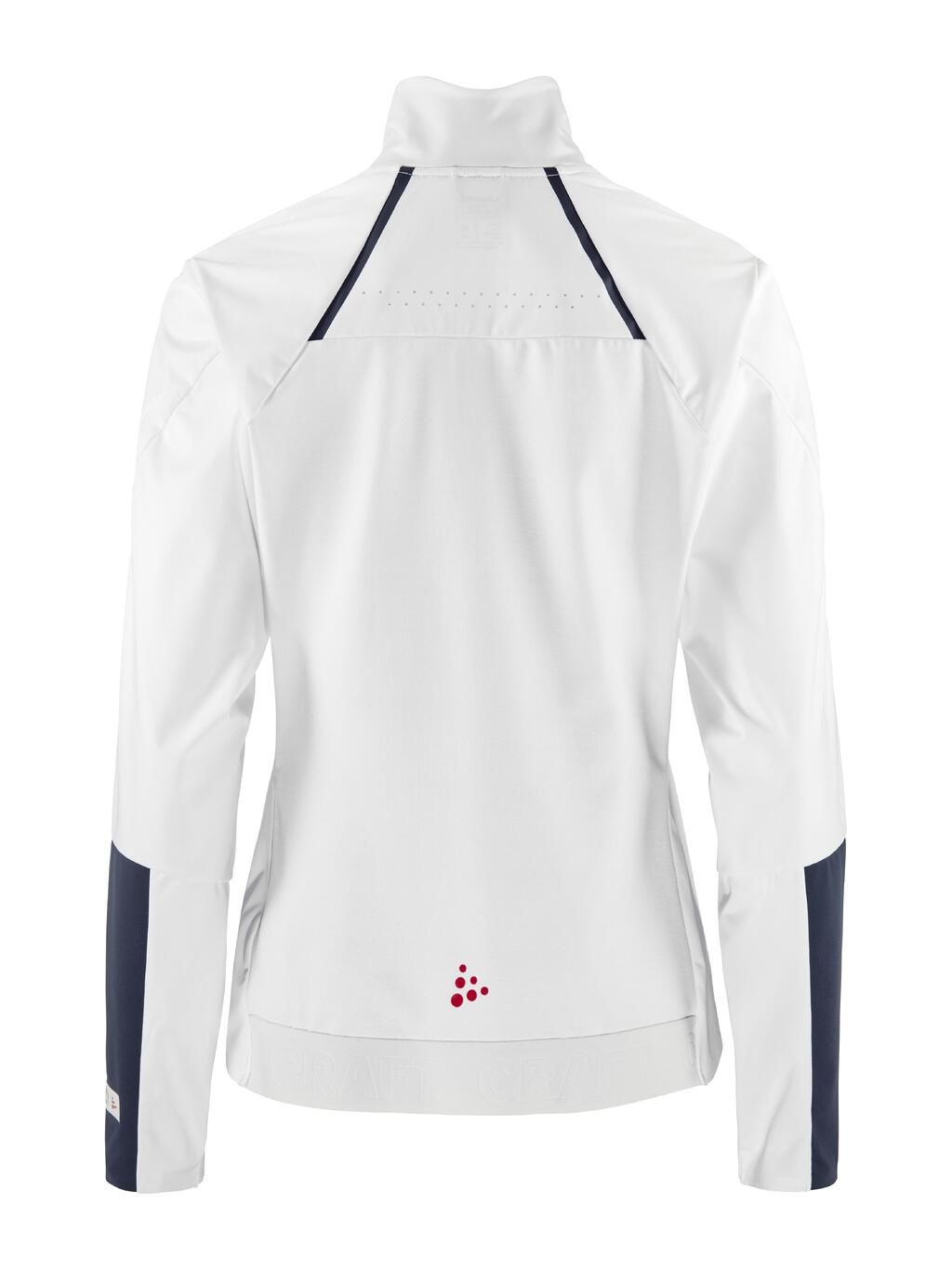 Craft Nor Pro Nordic Race Jacket Womens White/Blaze