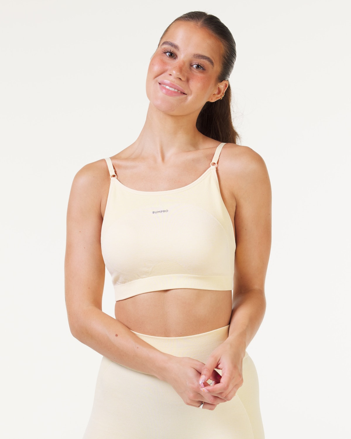 Bumpro Power Up! Bra Yellow Melange