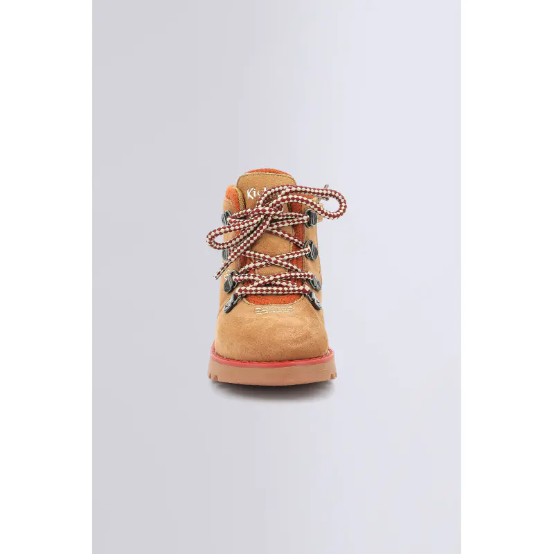 KICKNATURE CAMEL BEIGE BOTTILLONS Cuir Garçon