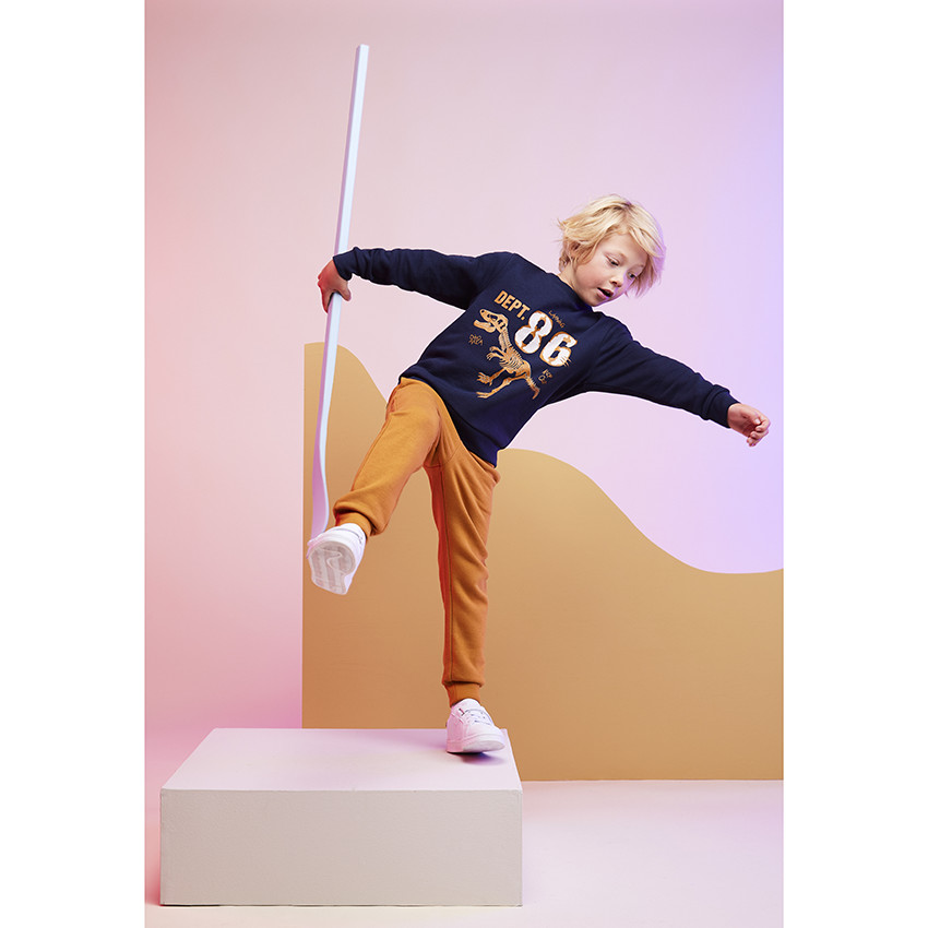 Ensemble jogging 2 pièces print T-rex pour garçon