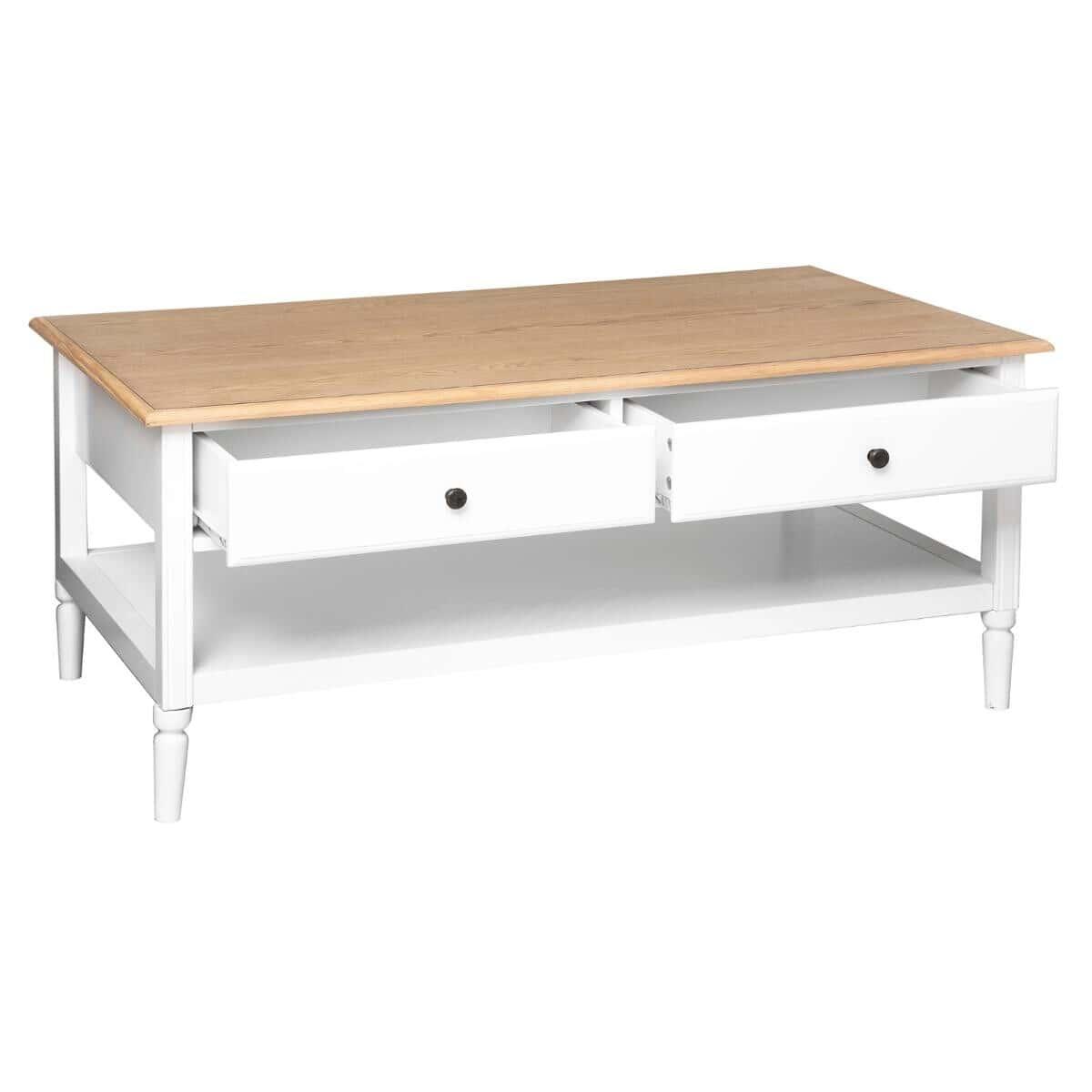 TABLE BASSE 4 TIROIRS SOLEN