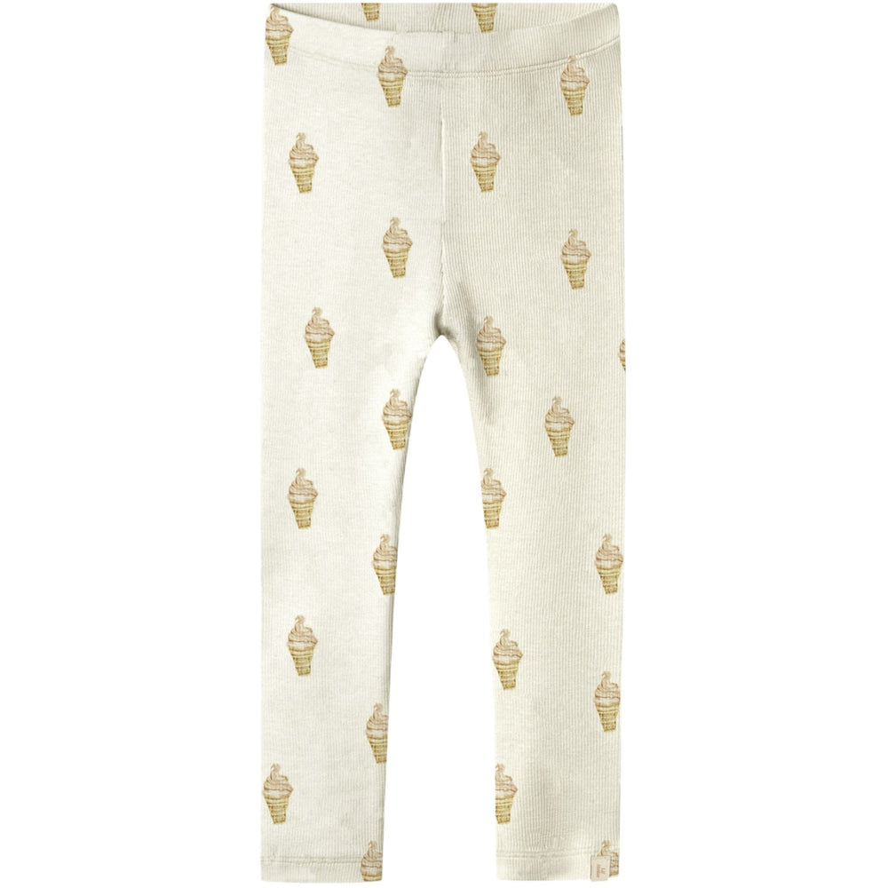 Køb Lil'Atelier Turtledove Ice Cream Gavo Slim Leggings