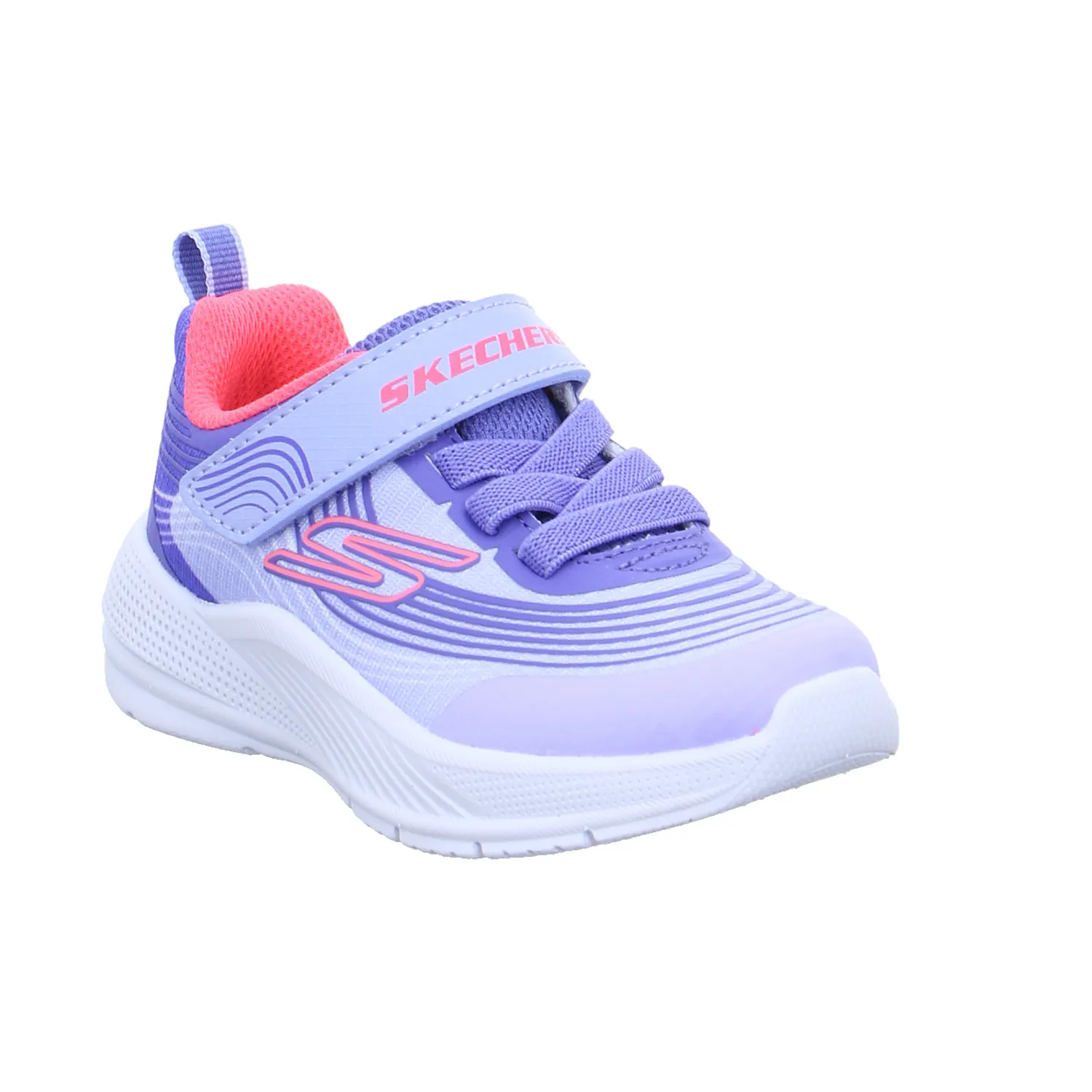 SKECHERS Baby-Sport-Bottine Flieder Textil  Sneaker