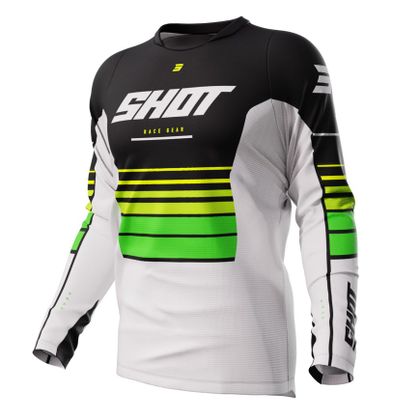 Maillot cross Shot DEVO - PEAK 2024 - Vert