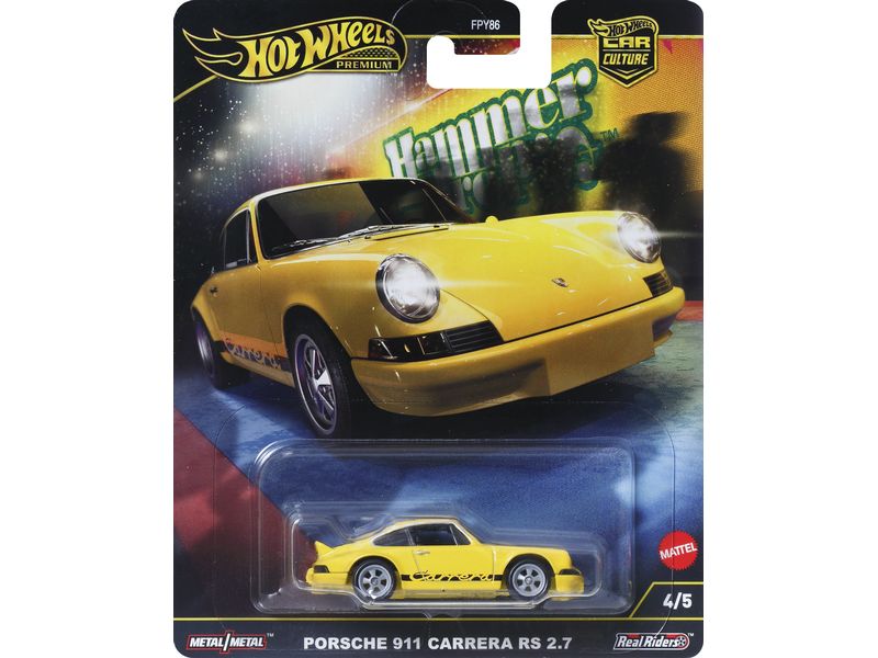 Hot Wheels Action Cars Porsche 911 Carrera RS 2.7 Car Culture Circuit Legends-Fahrzeuge