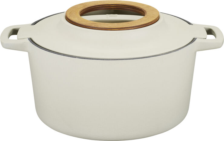 Fiskars Norden Støbejernsgryde, Birch Beige