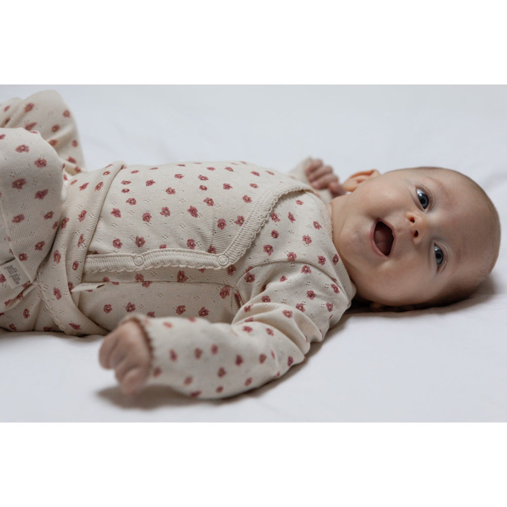 Køb Petit Piao Autumn Anemone AOP PPDia Body L/S Fold Pointel NOOS