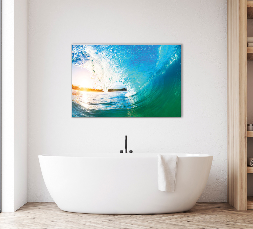 Akustikbild TUNNEL DER WELLE 80x120cm, 7kg
