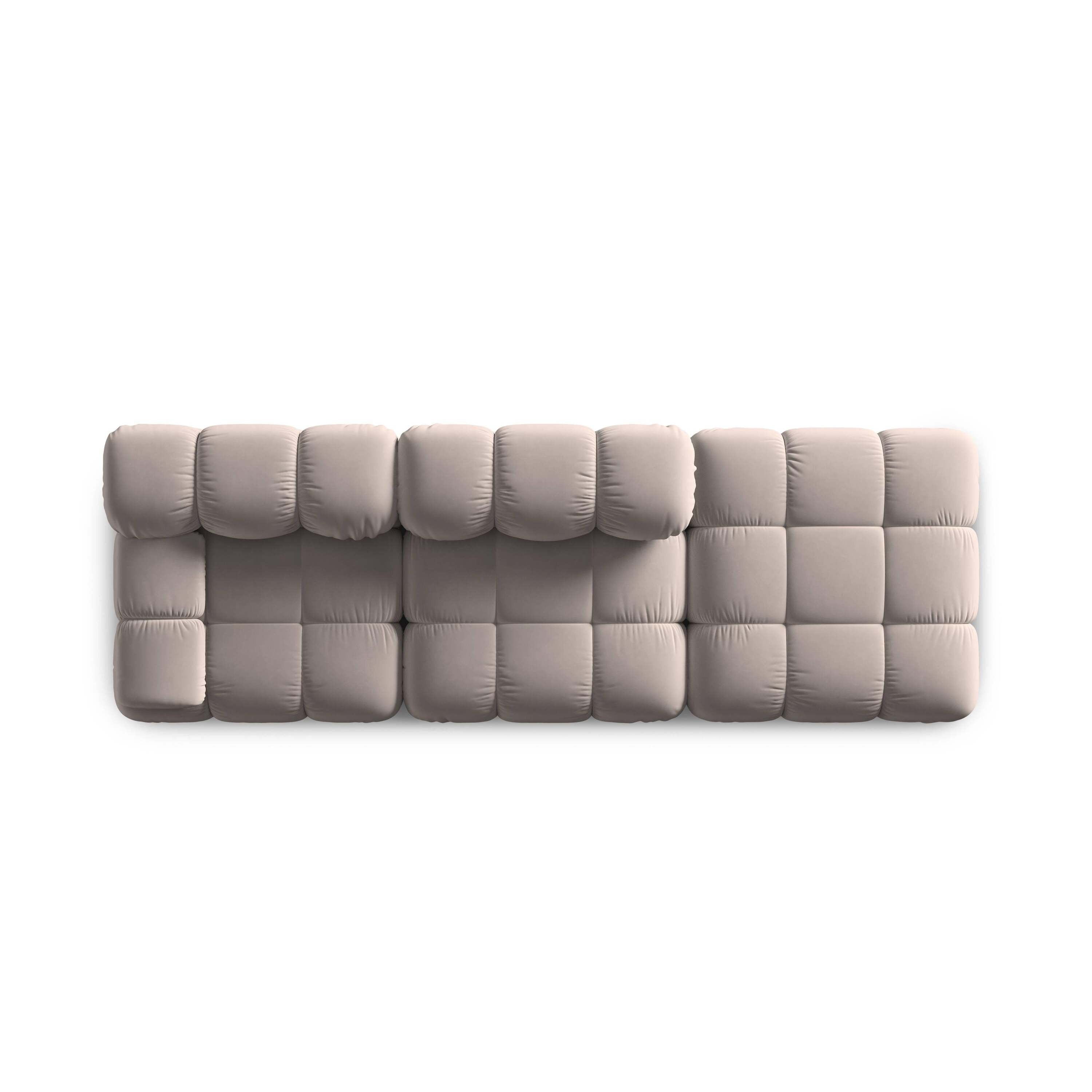Milo Casa Tropea Modulaire 2-zitsbank Rechts Open met Hocker - Beige