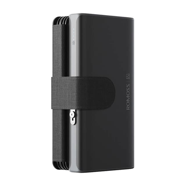ROMOSS Solar Powerbank 30000mAh 65W Sort