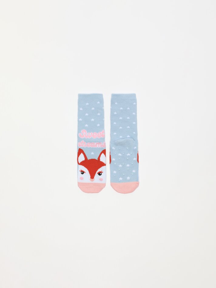 Meias antiderrapantes Fox - Vários modelos