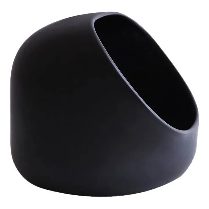 Moustache Corbeille à fruits en céramique Ô, Ionna Vautrin | Noir