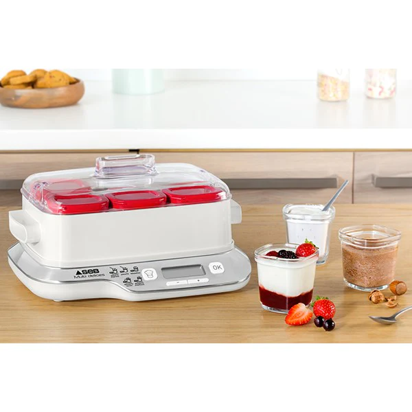 Yaourtière multi délices express compact 6 pots YG660100 Seb