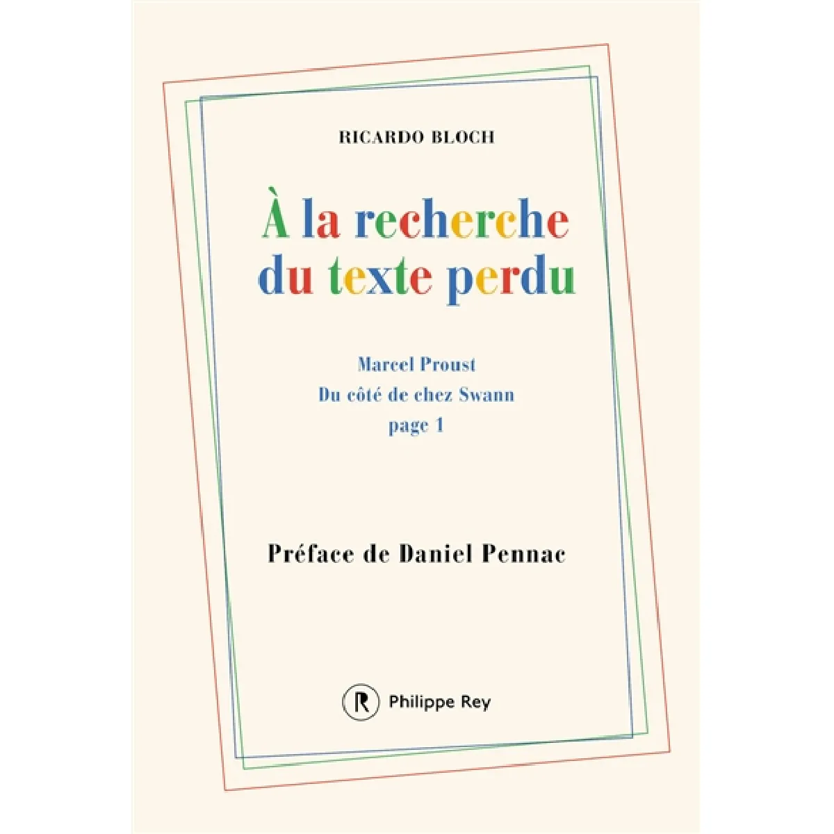 A la recherche du texte perdu : Marcel Proust, Du côté de chez Swann, page 1 · Occasion