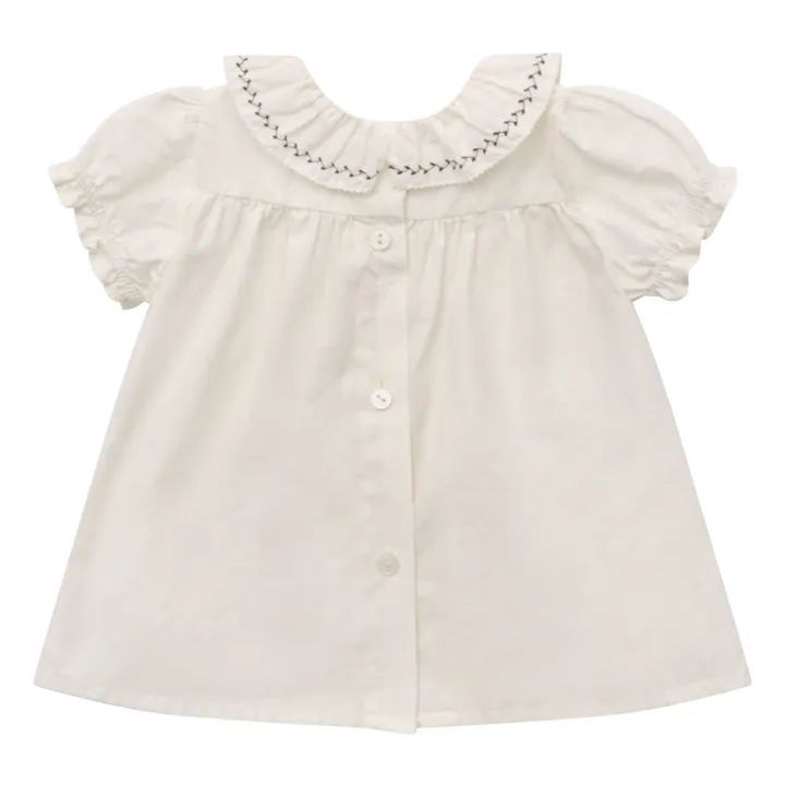 Louisiella Blouse Maila Brodée Bébé | Crème